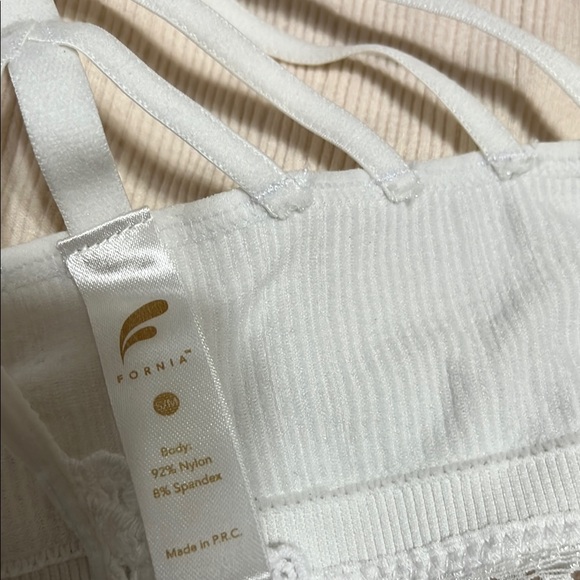 Lace Trim Halter Bralette Bundle- Black, Cream, White - Picture 3 of 3